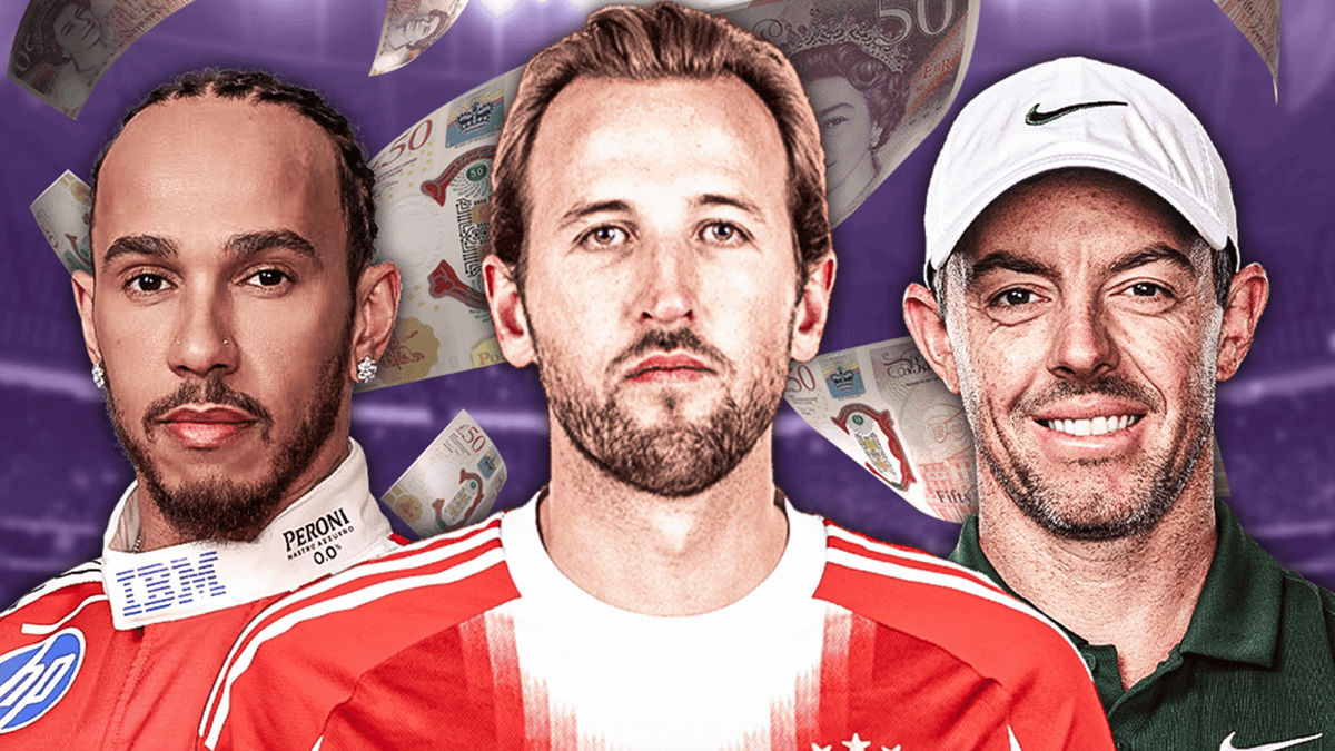 Britain's wealthiest sports people as Harry Kane, Rory McIlroy and Lewis Hamilton net worth revealed