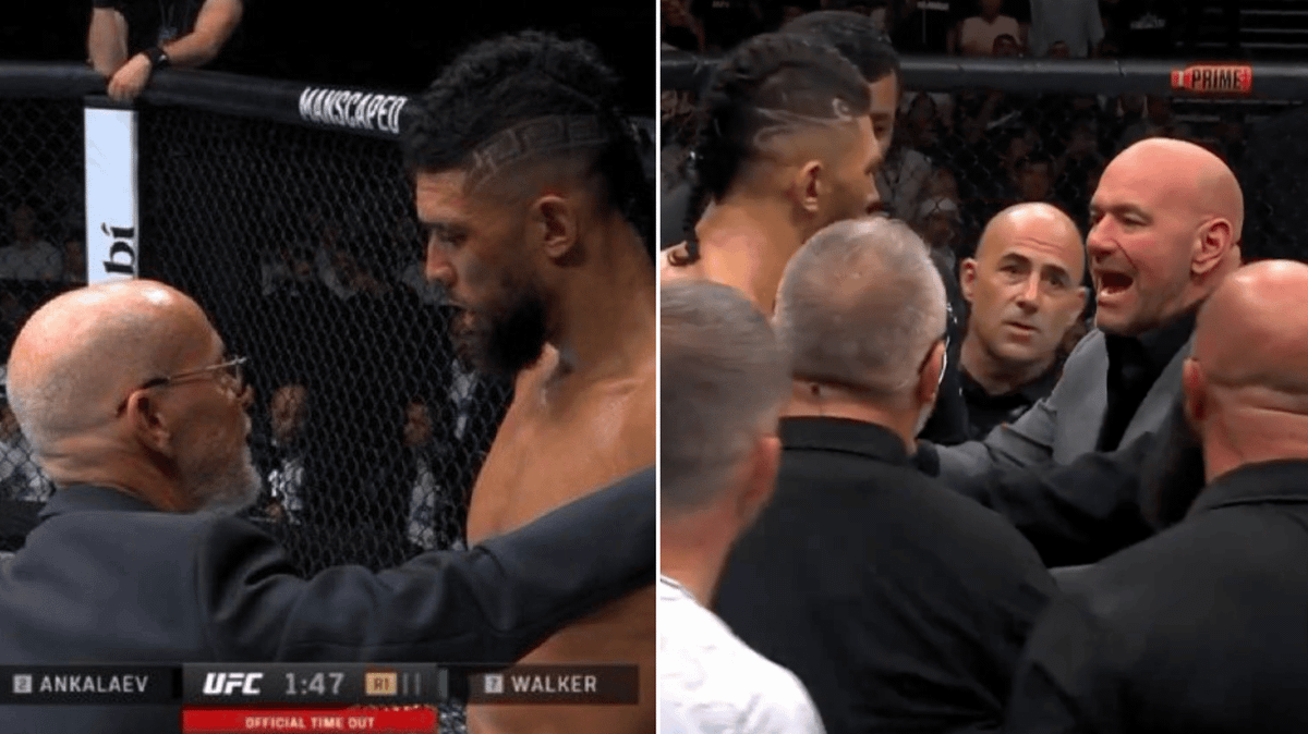 What UFC fighter Johnny Walker told the doctor to get his fight stopped ...