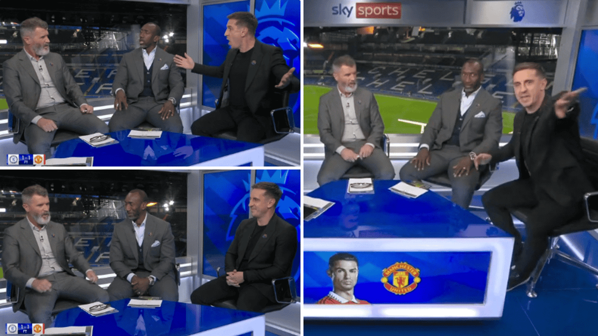 Roy Keane and Gary Neville get into heated Cristiano Ronaldo debate on ...