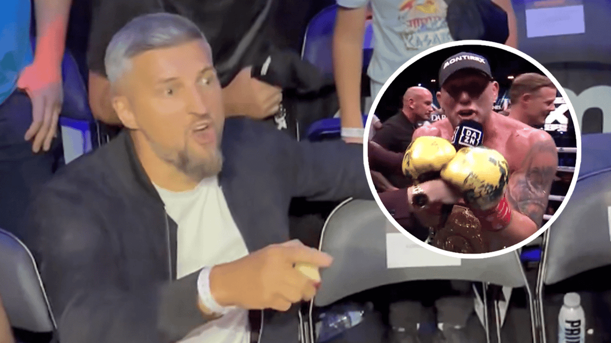 Fans spot what Carl Froch did at ringside after Darren Till's brutal KO ...
