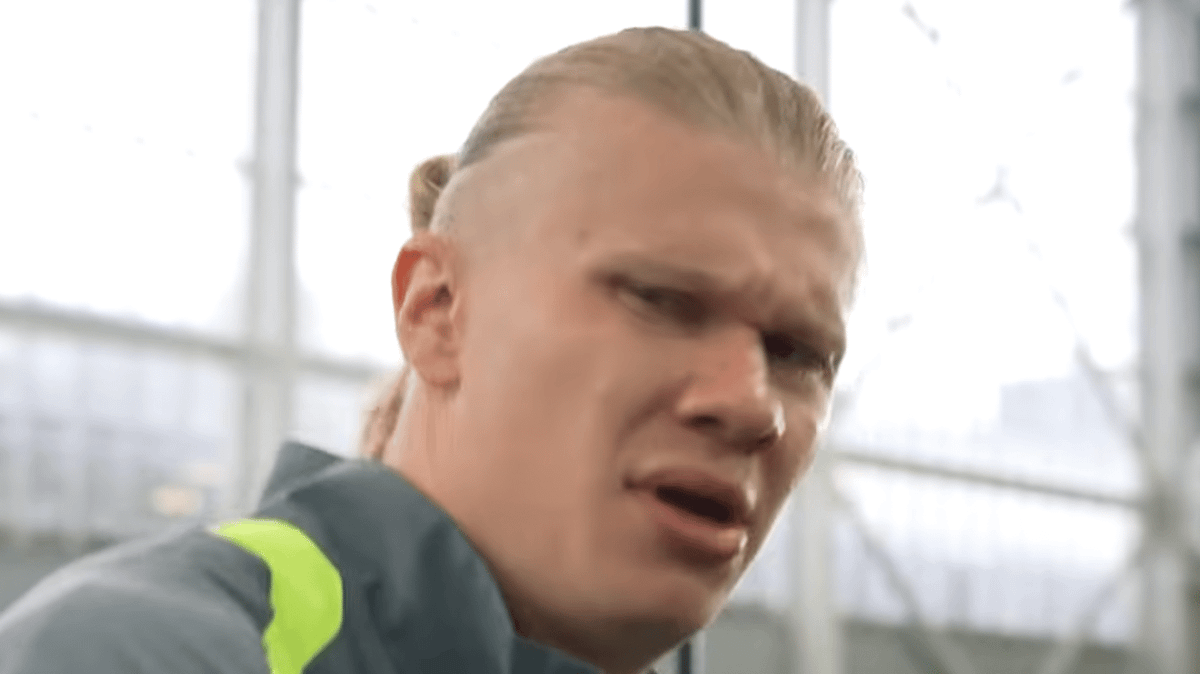 Erling Haaland's reaction to discovering Sidemen member supports Man Utd