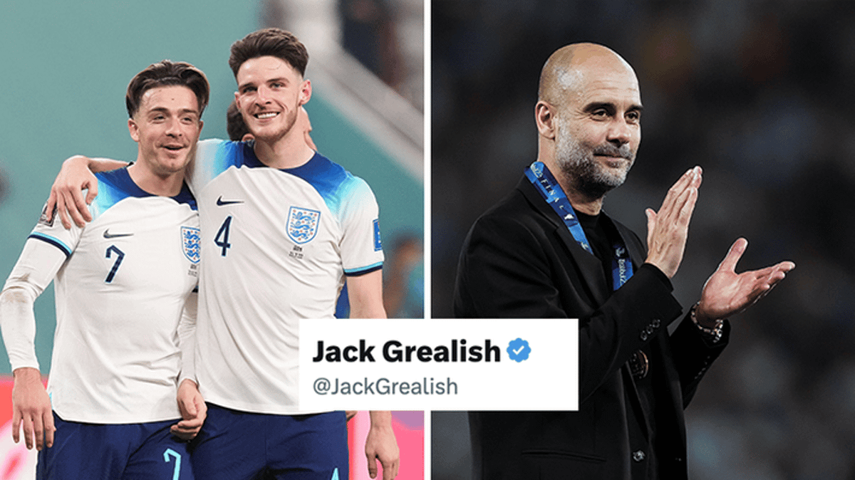 Jack Grealish drops cheeky Declan Rice transfer hint, fans think he ...