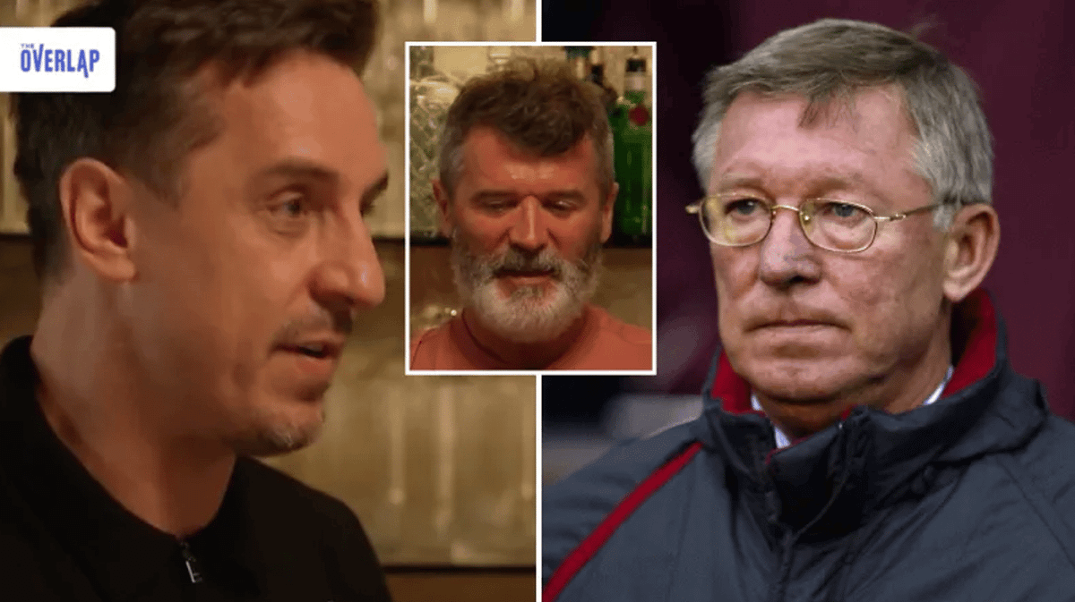 Gary Neville reveals the moment Sir Alex Ferguson 'snapped' at Man City ...
