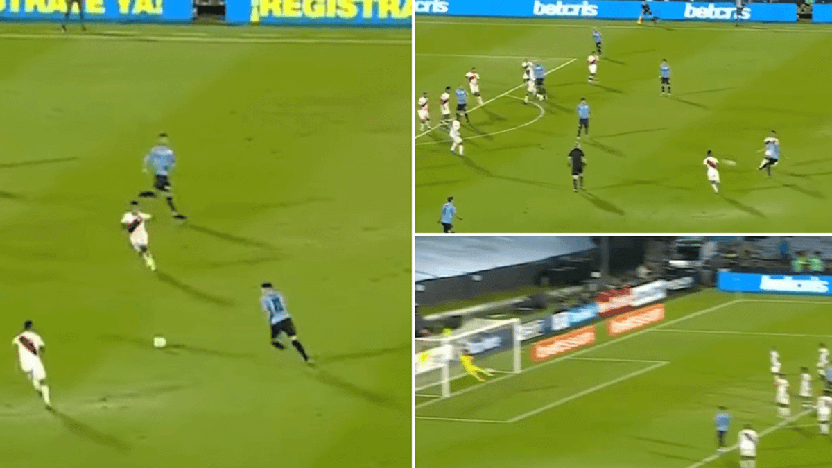 Uruguay star Federico Valverde produced one of the most powerful shots ...