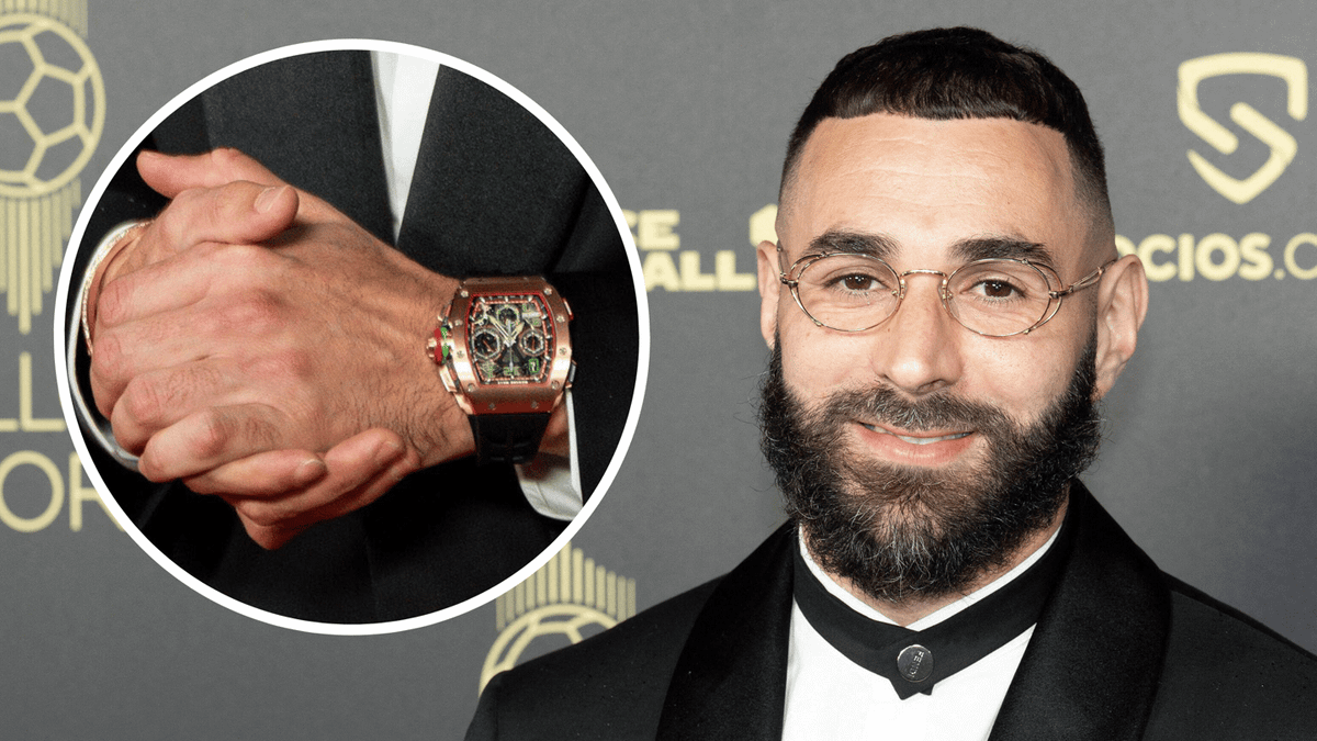Karim Benzema owns 'the most complex watch in history' and wore it at ...