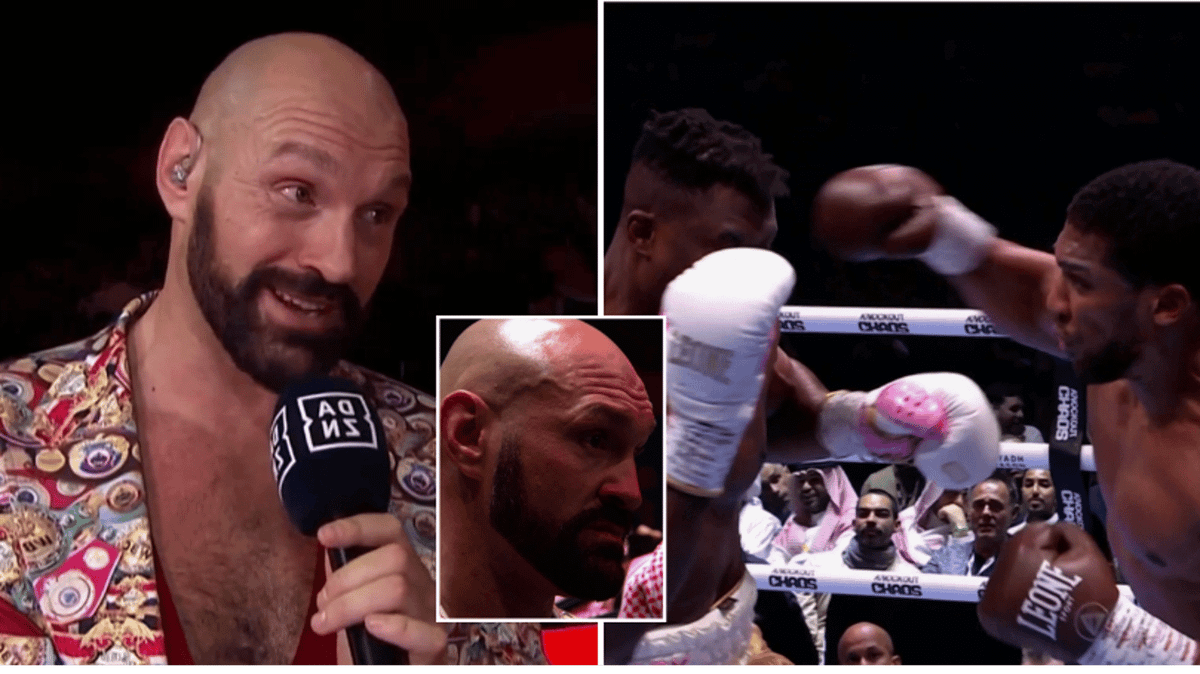 Tyson Fury keeps it real in reacting to Anthony Joshua's knockout win ...
