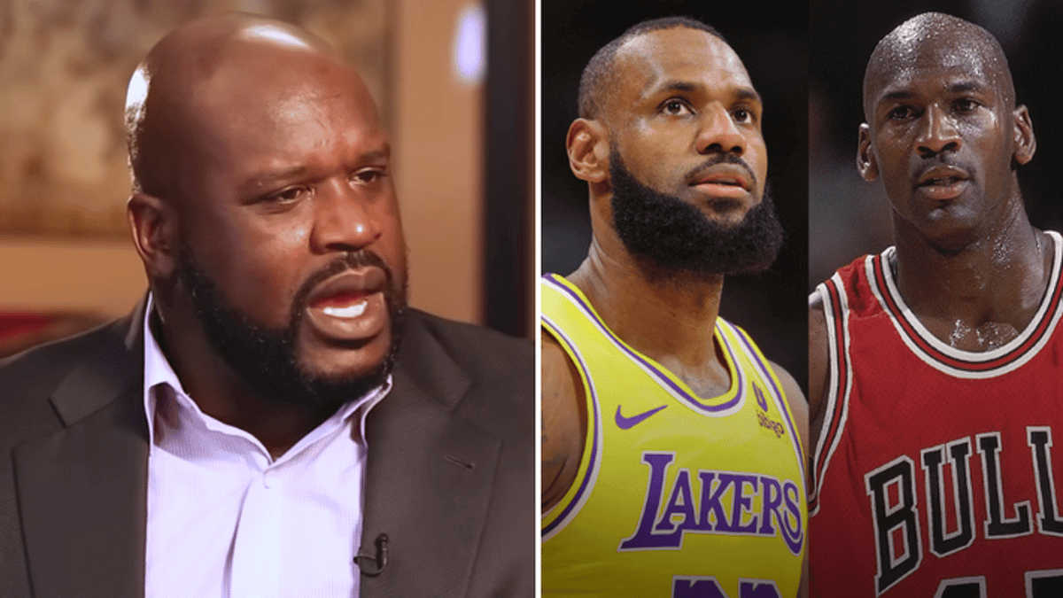 Shaquille O'Neal makes his feelings clear on the Michael Jordan and LeBron  James GOAT debate