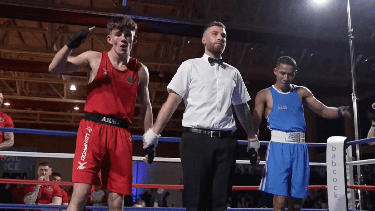 British Army, Royal Navy and Royal Air Force faced off in Inter ...