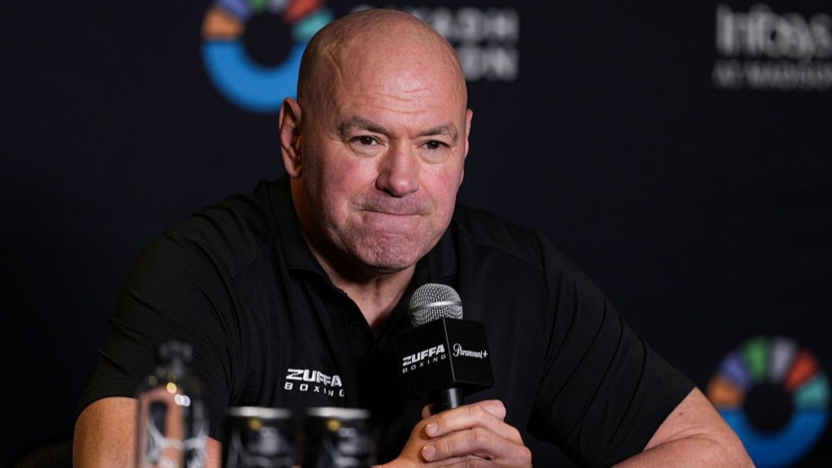 Image accompanying SPORTbible coverage of Dana White discussing Zuffa Boxing and promoter disputes.