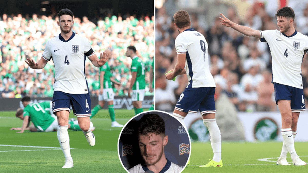 Declan Rice explains non-celebration vs Republic of Ireland and why he ...