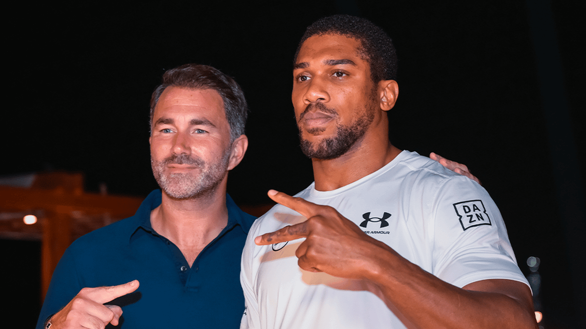 Josh Low Rugby Eddie Hearn reveals what Anthony Joshua did that sparked concern before ...