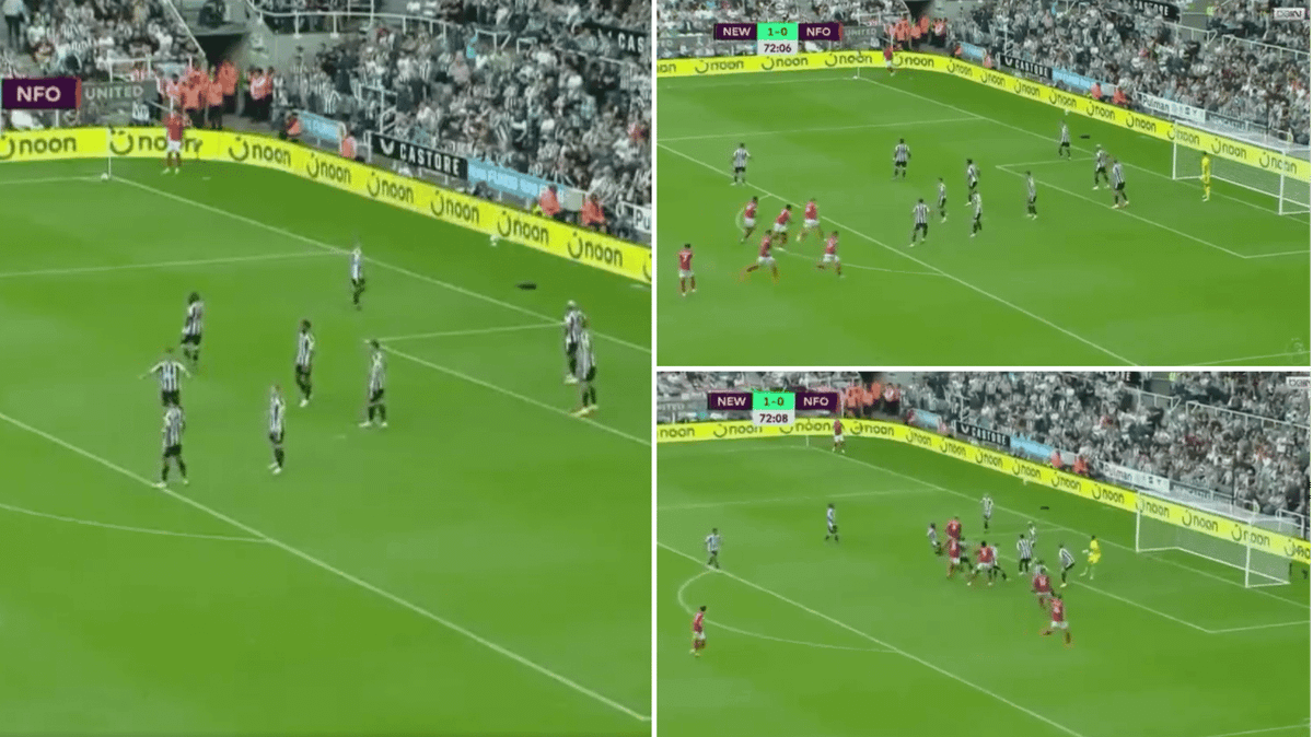 Nottingham Forest produced the worst corner routine we've ever seen vs ...