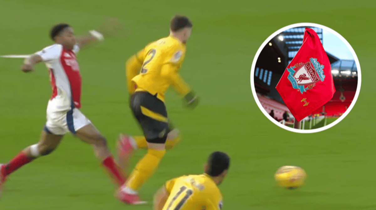 Arsenal's controversial red card has Liverpool fans screenshotting ...