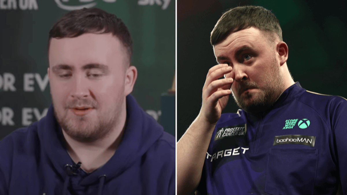 Luke Littler wasn't happy after shock reveal of his 'new girlfriend ...