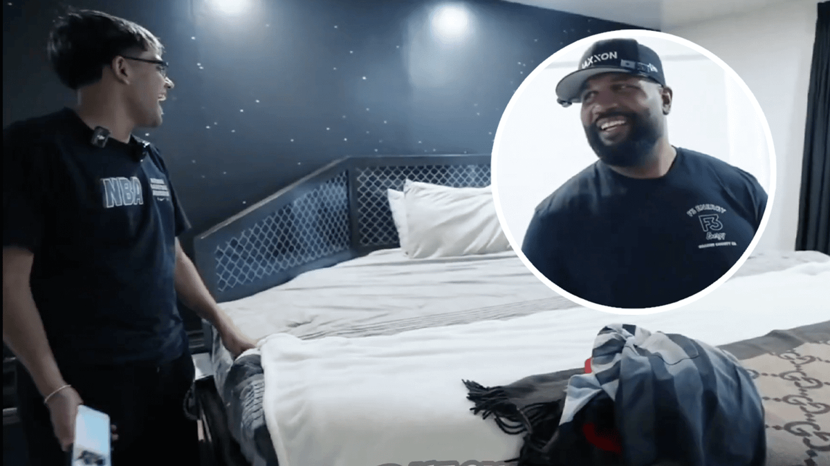Jackson Rummage Rampage Jackson accidentally reveals unusual item he keeps by his bed ...