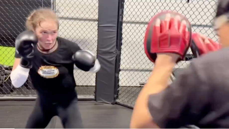 Fans left divided as Ronda Rousey training footage goes viral ahead of MMA return