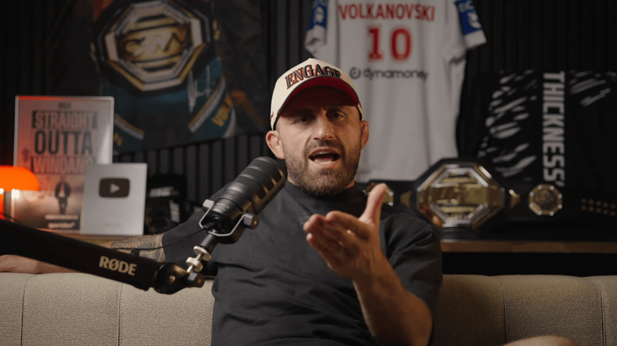 Alexander Volkanovski snubs Jon Jones when naming his 'top five UFC GOATs' in history