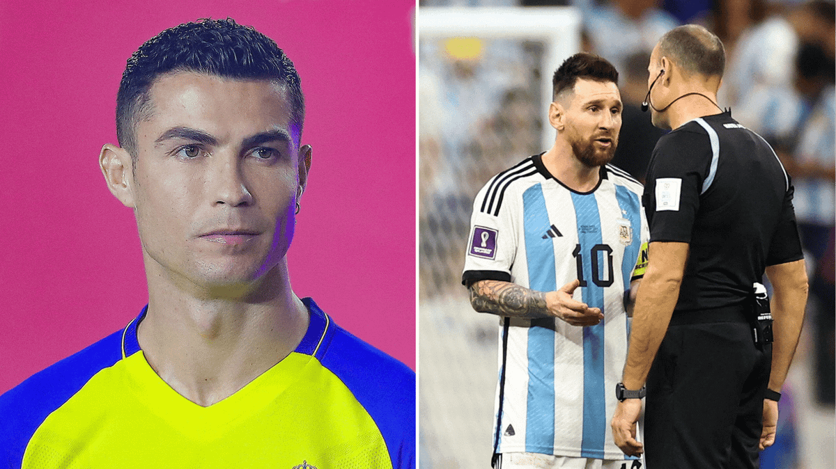 Cristiano Ronaldo to be reunited with referee who Lionel Messi helped ...