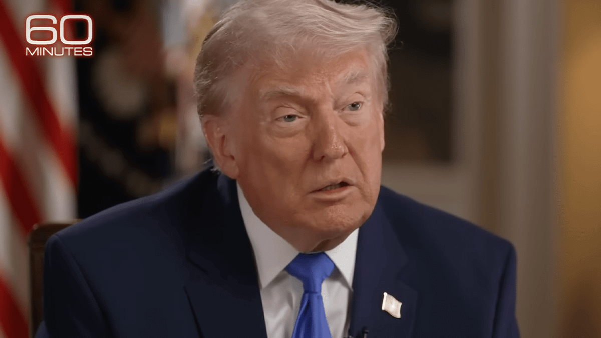 Viewers praise 60 Minutes interviewer for asking Donald Trump this ...