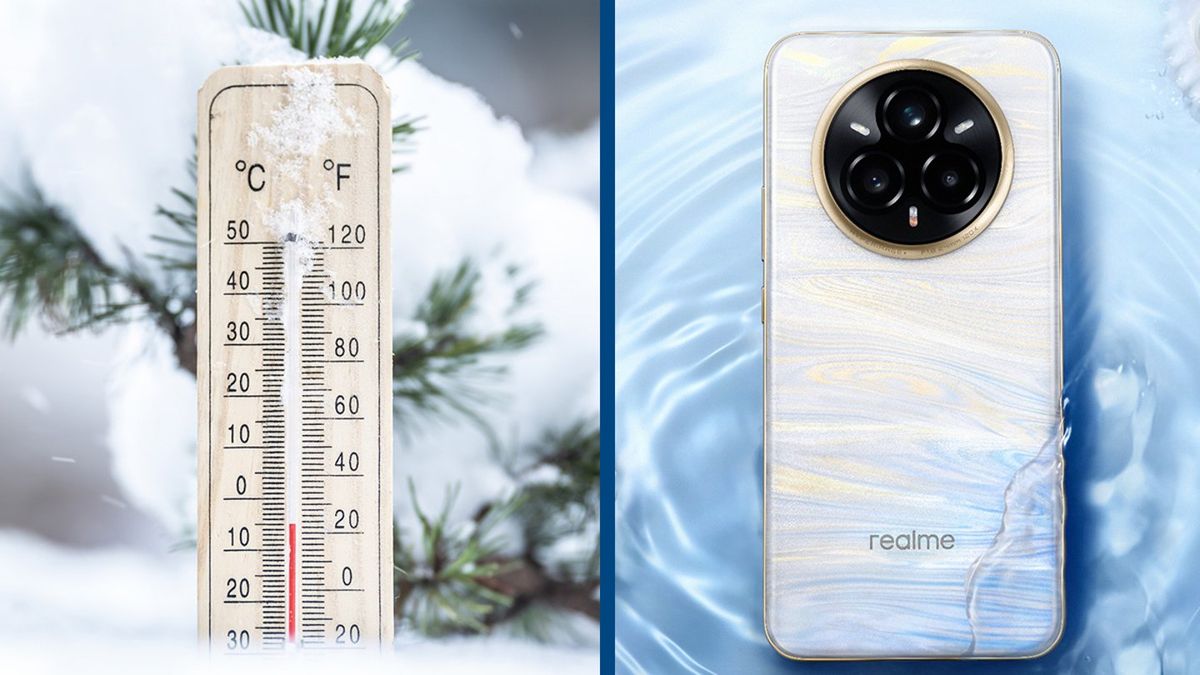 Unique phone does something really weird when it gets cold