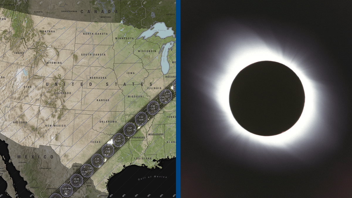 Calculator reveals best places to be to watch upcoming solar eclipse