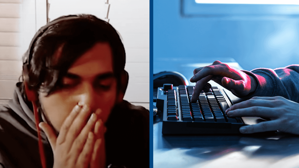 YouTuber comes across dark web site so disturbing he almost throws up