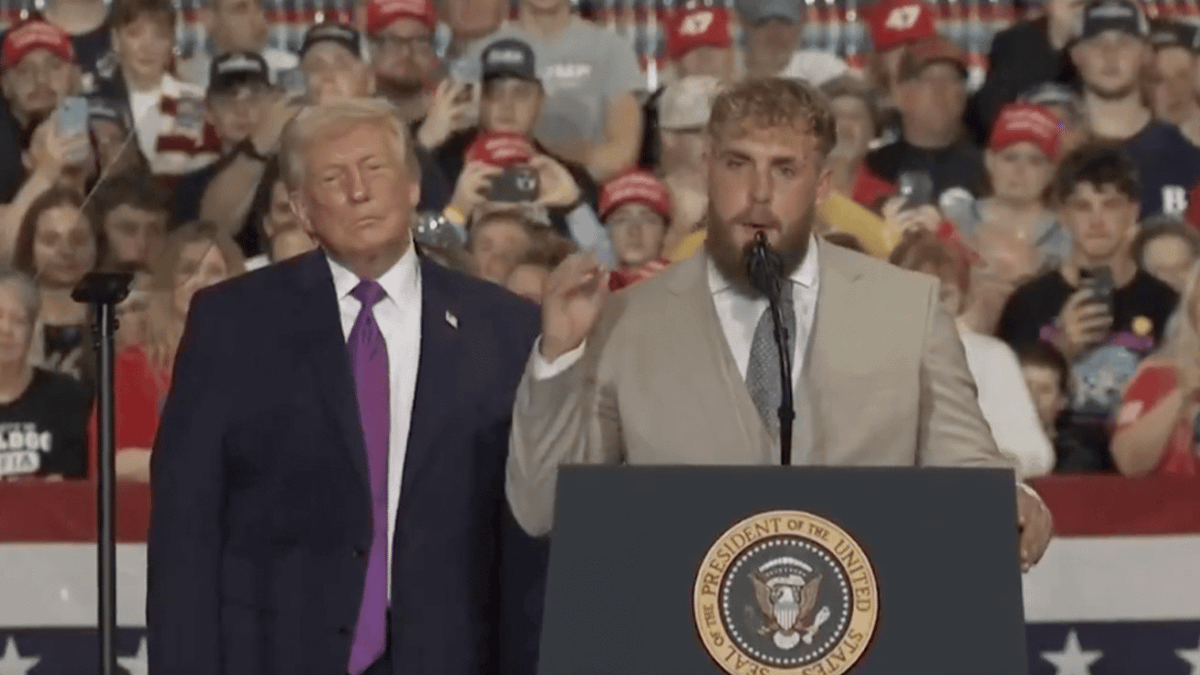 Fans notice embarrassing detail on Jake Paul as he appears alongside ...