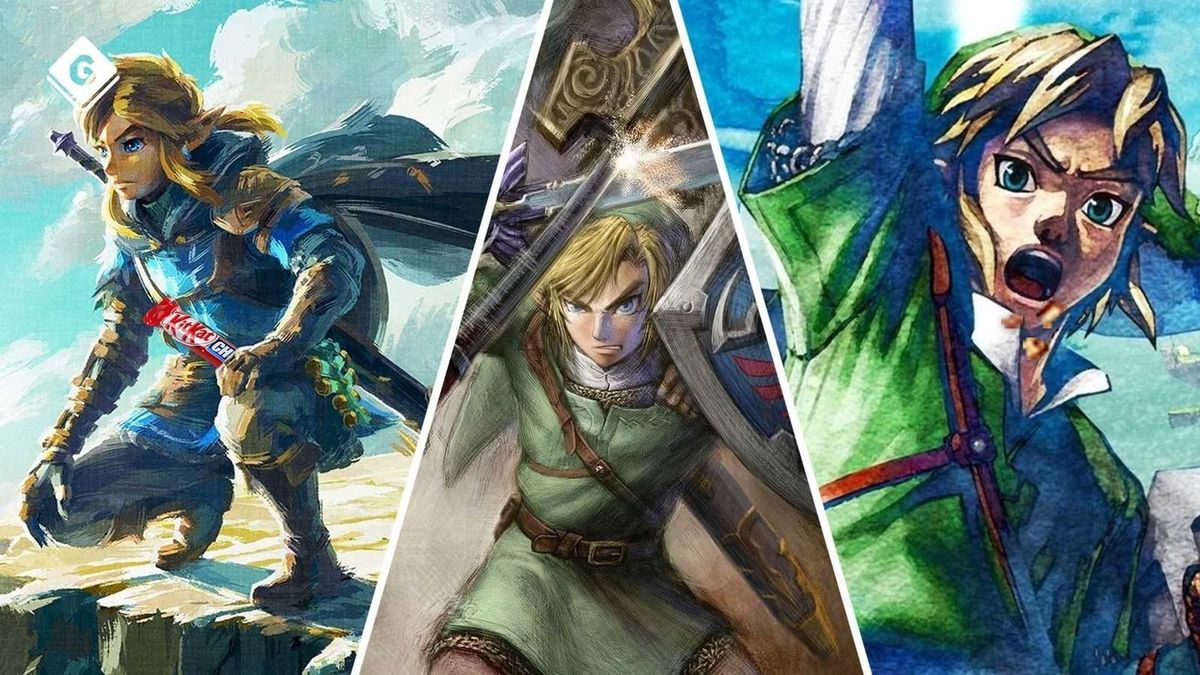 Ranking The Legend of Zelda Link incarnations based on how they'd eat a KitKat