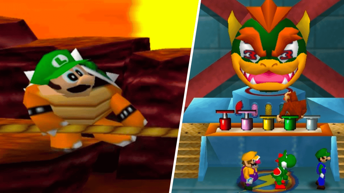 First Mario Prty The original Mario Party finally comes with a health warning