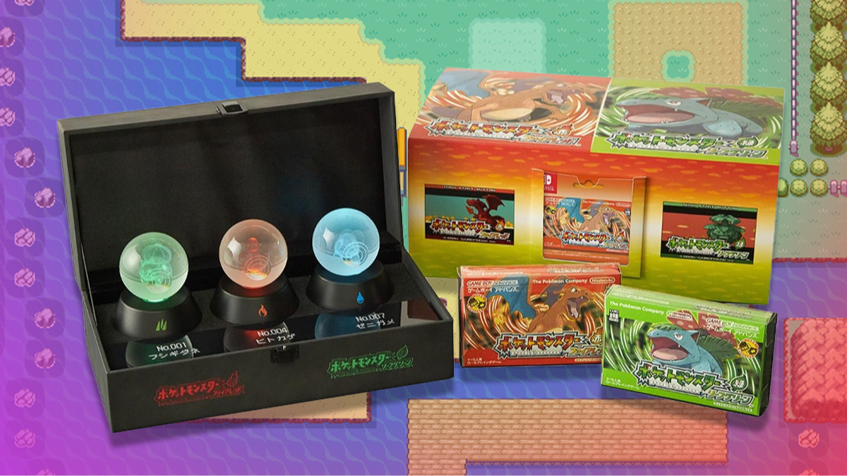 Pokémon FireRed & LeafGreen Special Collection Just Dropped, It’s Gorgeously Retro