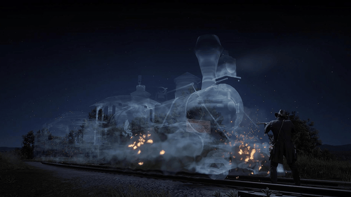 Cod Ghost Train Red Dead Redemption 2 ghost train undiscovered by many players