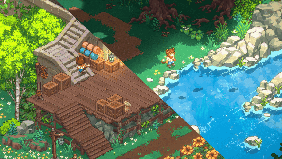 This free-to-try cozy RPG blends Stardew Valley with Studio Ghibli, and I can't stop looking at it