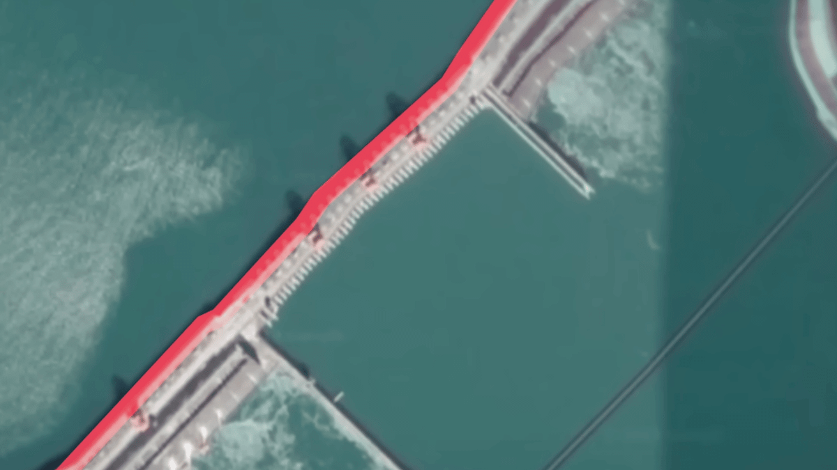 China responded to worrying satellite image of man-made project NASA ...