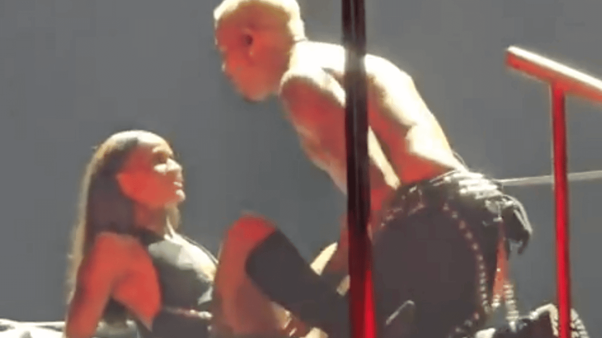 Woman from 'inappropriate' on-stage Chris Brown video responds to incident that 'went too far'