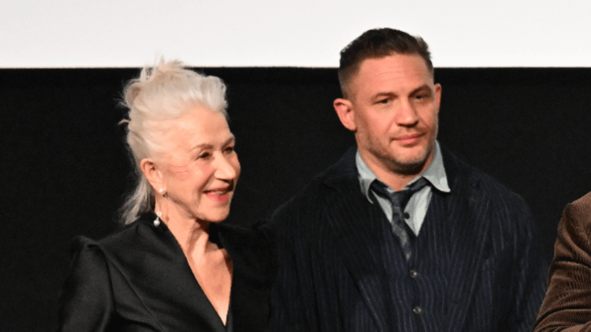 Tom Hardy's MobLand co-star Helen Mirren spoke out after reports of on-set feud - LADbible