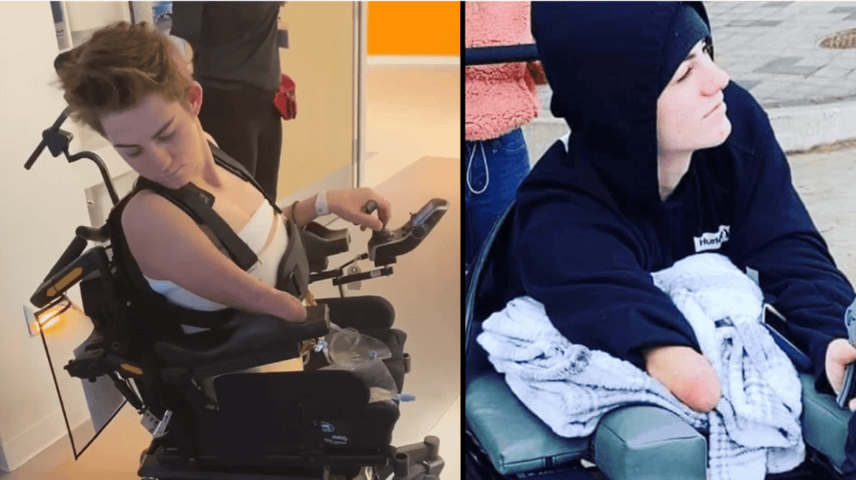 Man cut in half by forklift taken to hospital with new infection