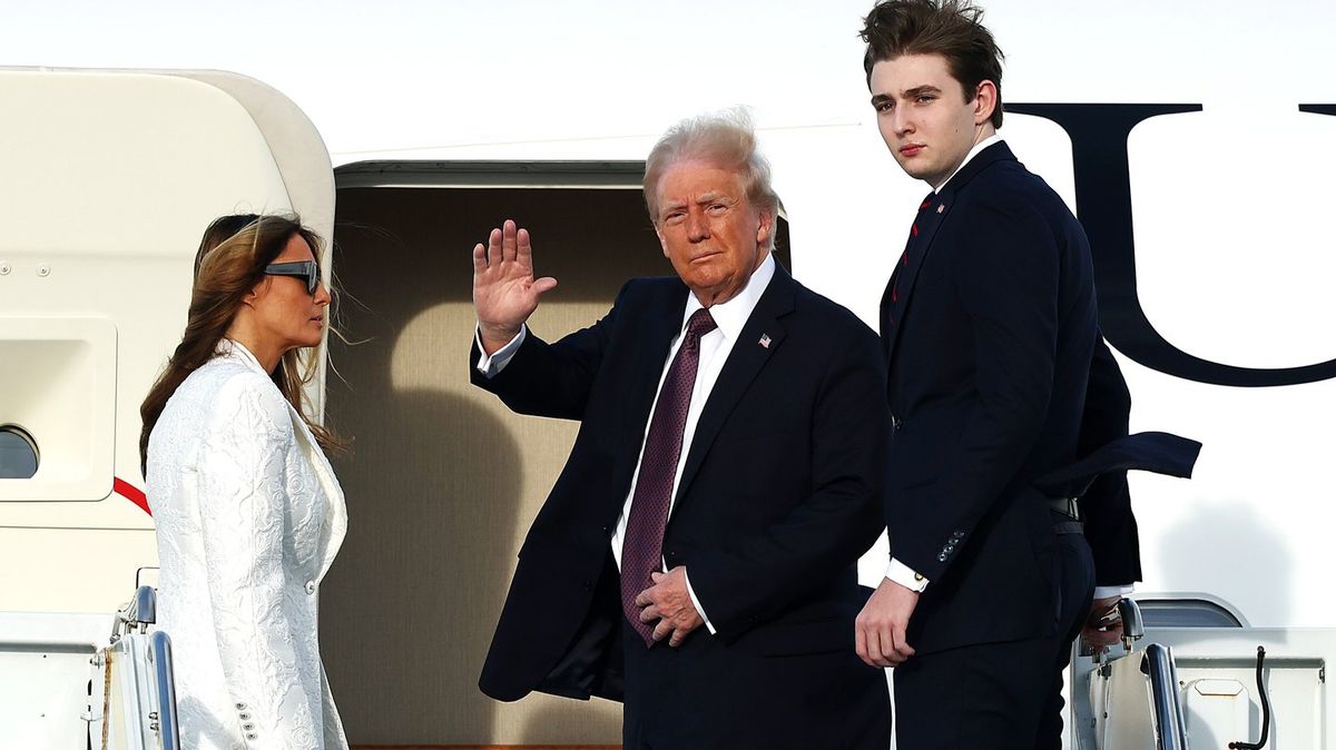 Donald Trump’s description of son Barron has people making sad realisation