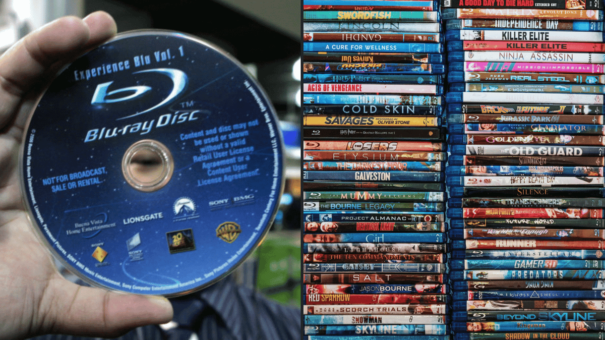 Brits told to keep hold of physical media as Blu-ray movie is now