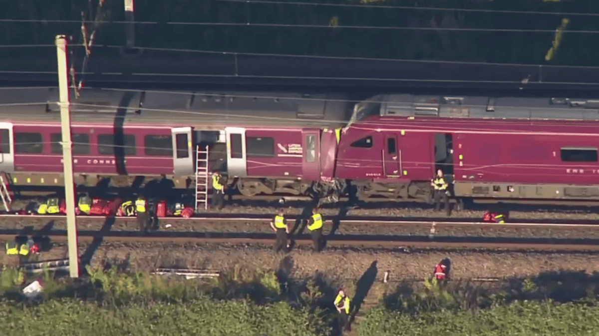Thread Comment Train Crash Passengers describe horror of UK train crash as one dead and 90 injured