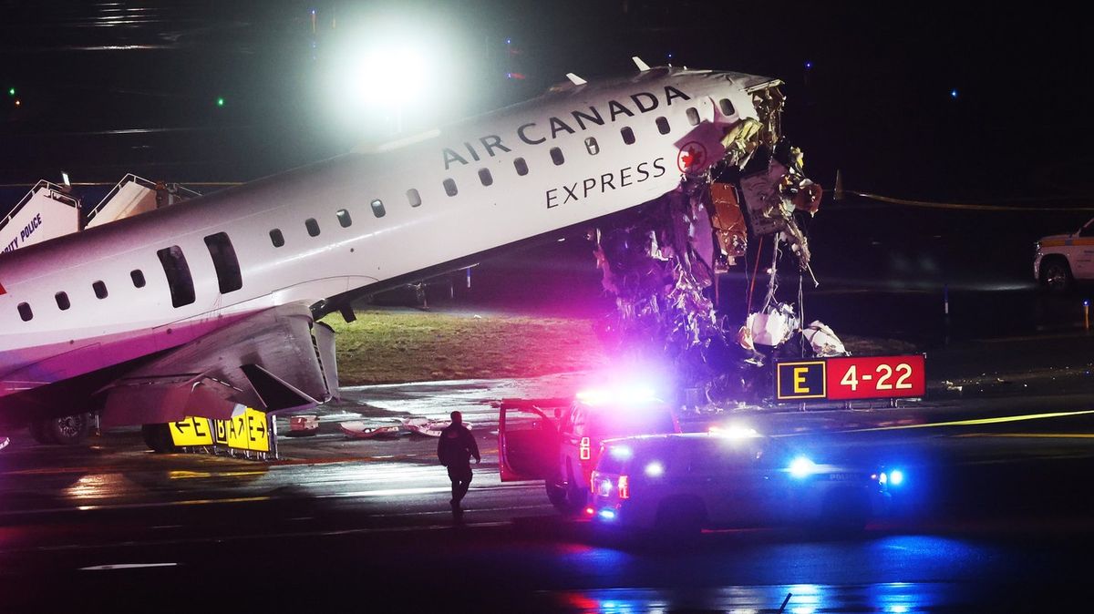 Tragic air traffic control audio before Air Canada plane crashed into fire truck killing two