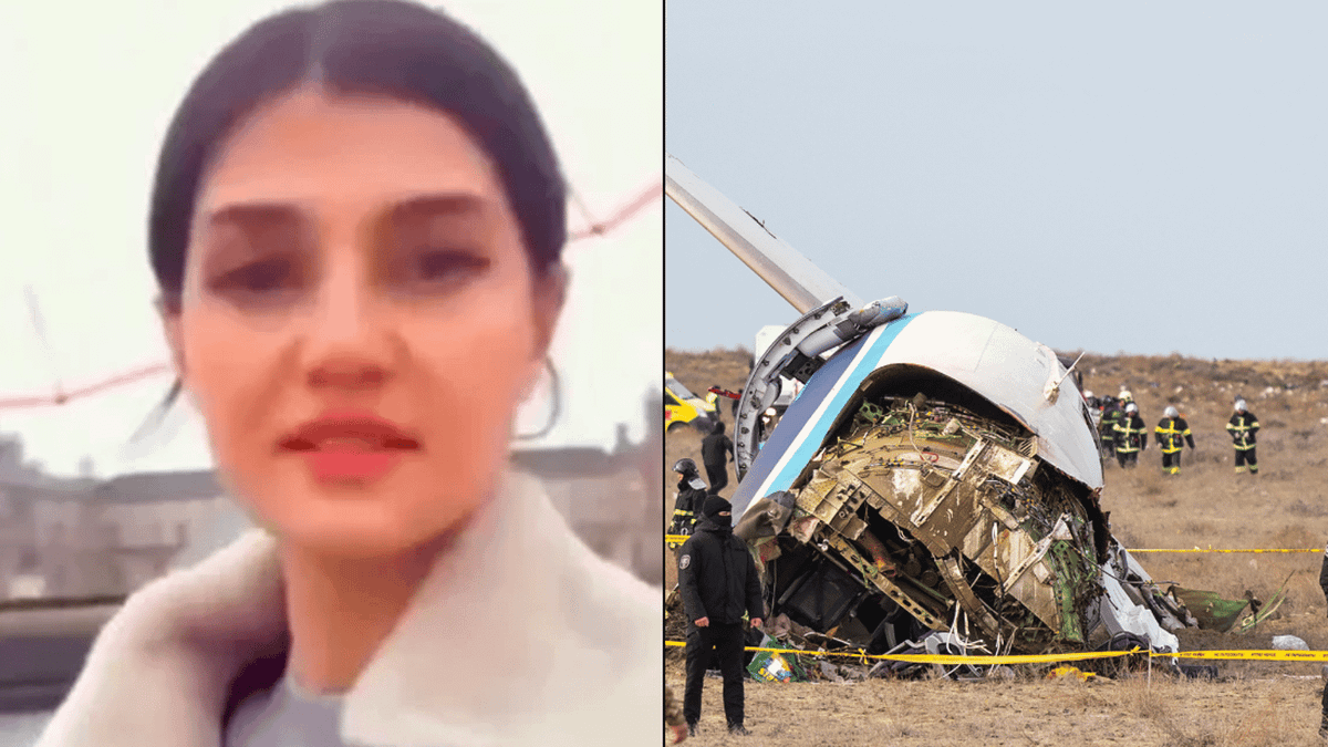 Flight attendant's haunting final four words before Azerbaijan Airlines ...