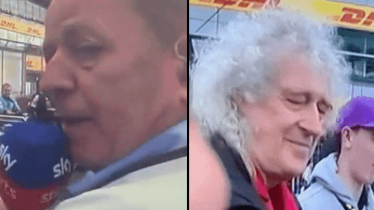 Martin Brundle defended by viewers after ‘painfully awkward ...