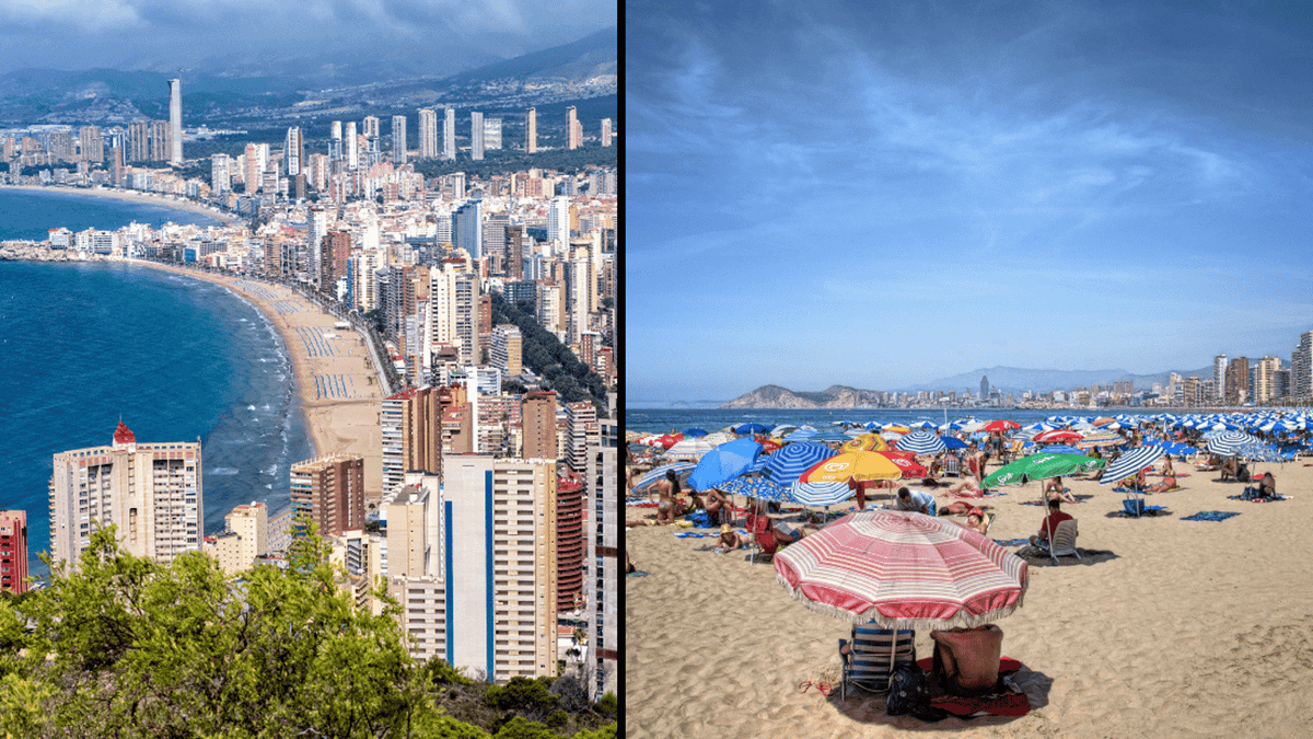 Brits warned over £1,000 fine for visiting Benidorm beaches