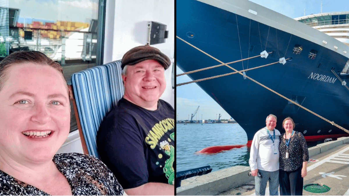 Couple decide to sell home and live on cruise ship as it's cheaper than ...