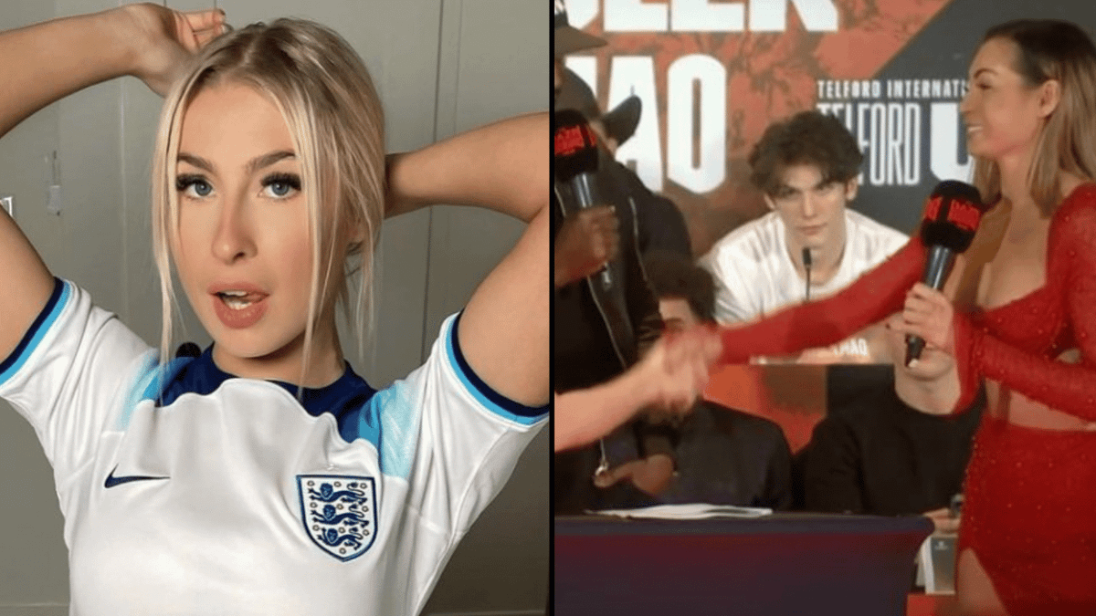 OnlyFans boxer Astrid Wett agrees to name change bet with AJ Bunker