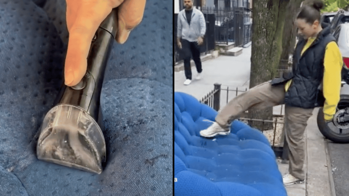 Internet is pointing out ‘evidence’ that blue couch found on street isn ...