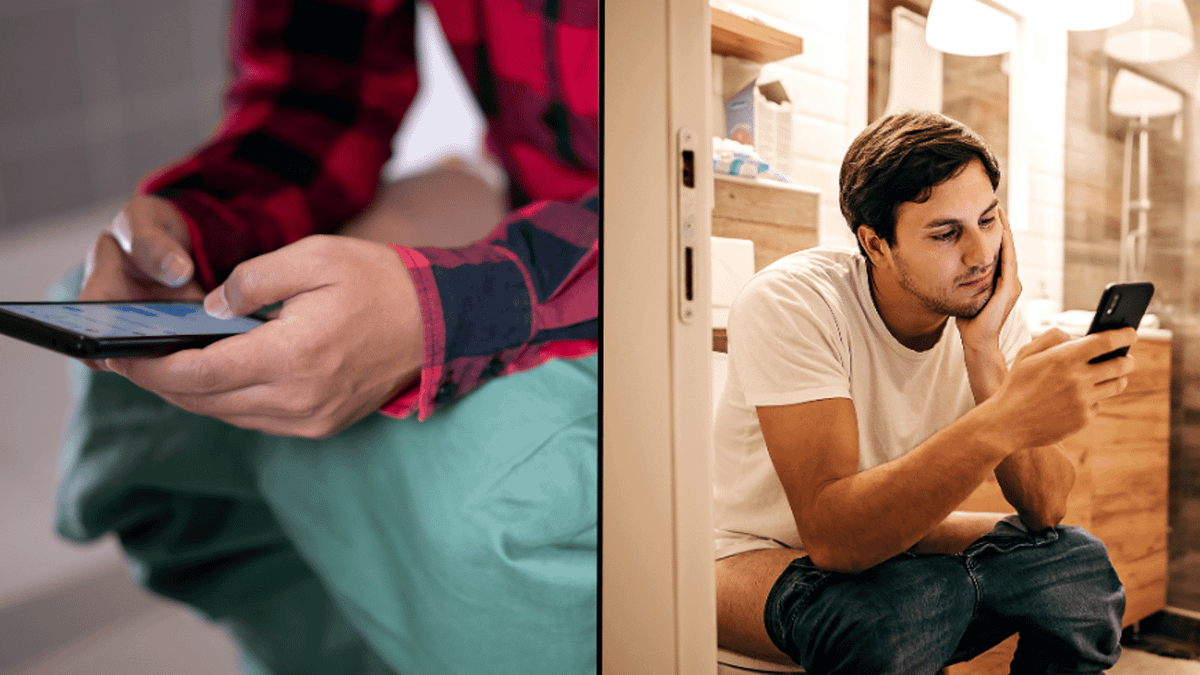 Medical expert has grim warning for people who sit on their phones while