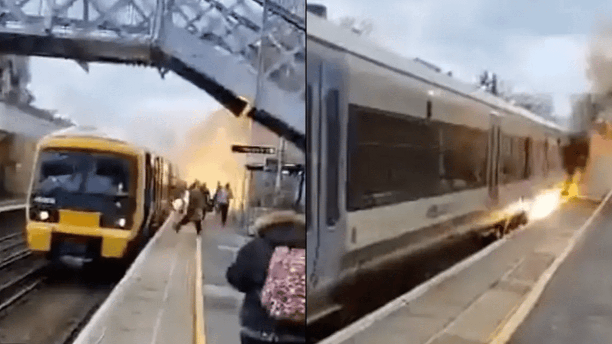 Thread Comment Train Crash Passengers run for their lives after train bursts into flames at platform