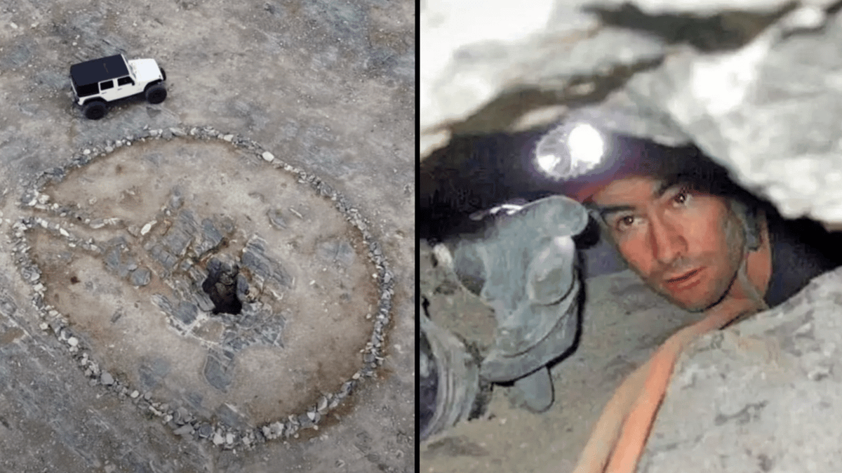 Two men visit site where man suffered 'worst death imaginable' and find ...