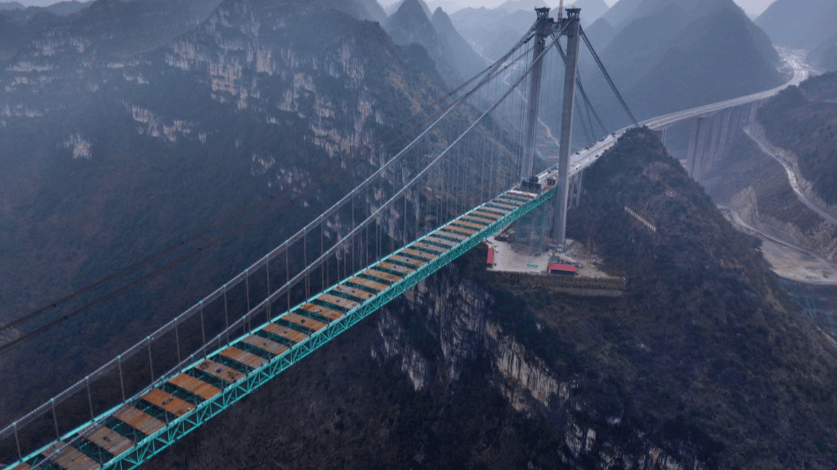 World’s highest bridge that only took three years to build is set to ...